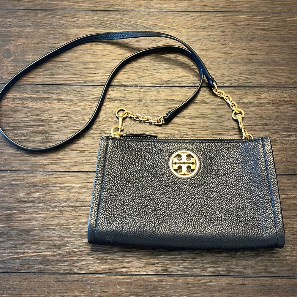 Tory Burch Black Carson Crossbody Purse